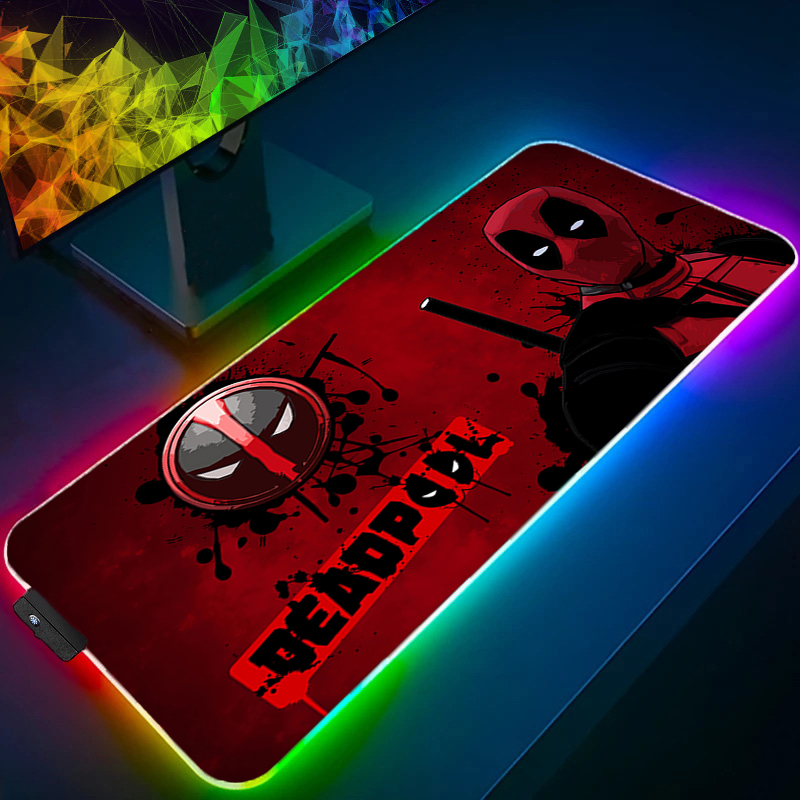 Gaming Accessories Deals - LED Mouse Pad Gaming Backlight Lock