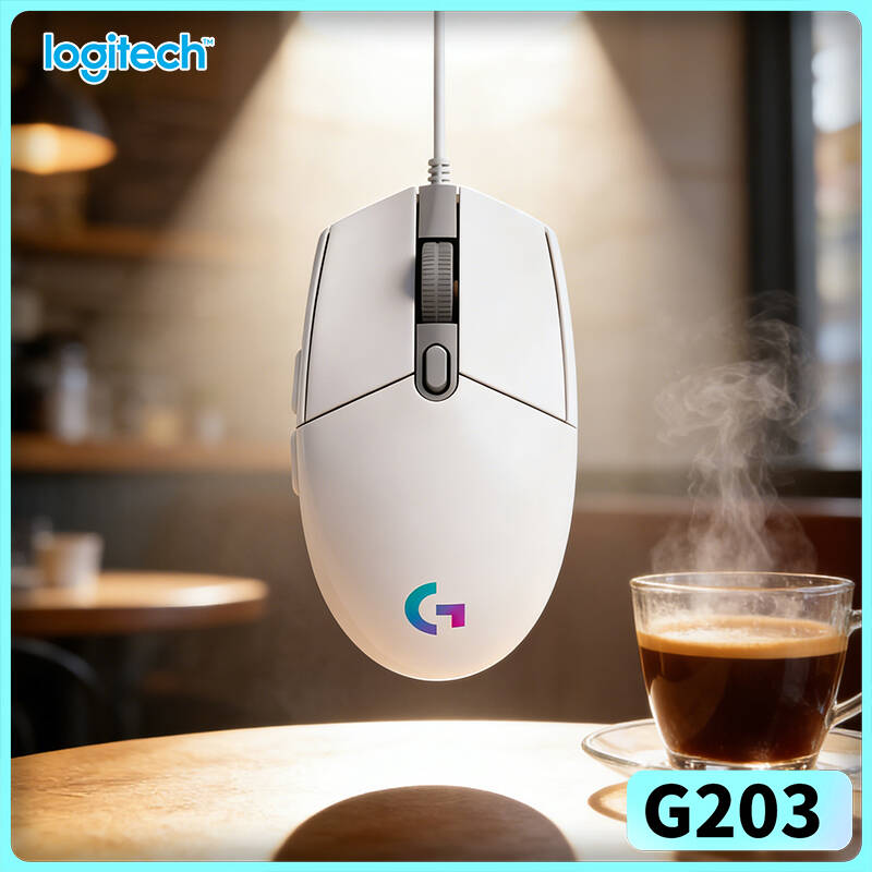Logitech Mouse G203 - Logitech G203 Wired Gaming Mouse RGB
