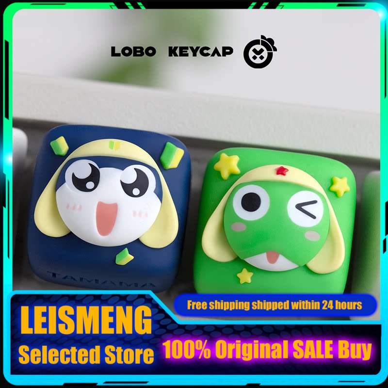Gaming Accessories For Gaming Setup - Keroro Themed Anime Keycaps Mechanical Keyboards