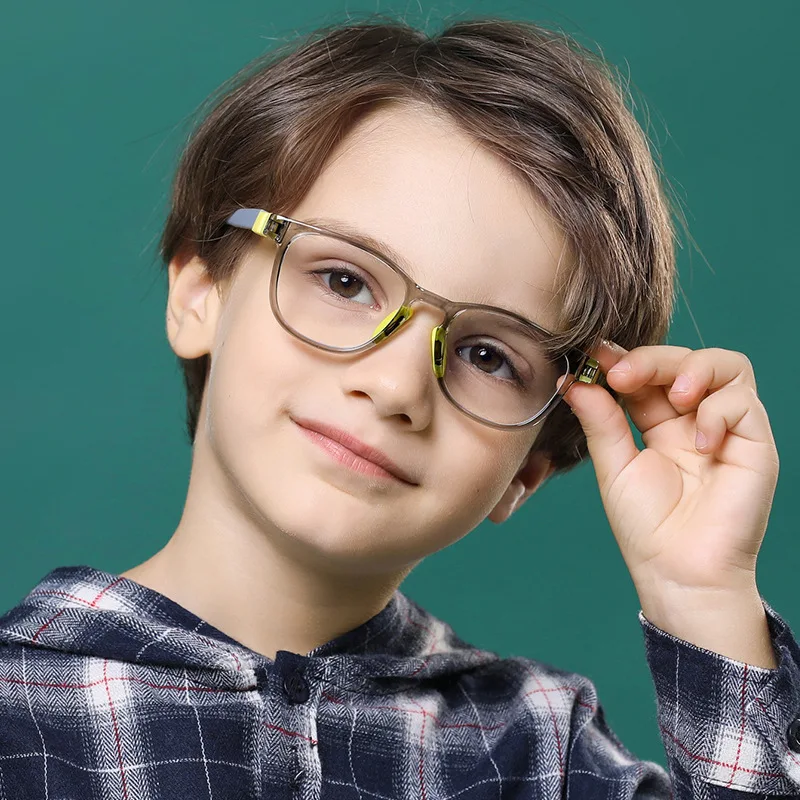 Gaming Glasses Tinted - Anti Blue Light Kids Glasses Square