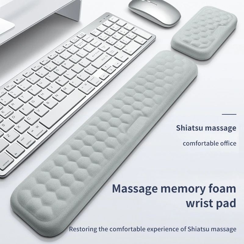 Wrist Rest Ergonomic - Ergonomic Memory Foam Gaming Desk Keyboard