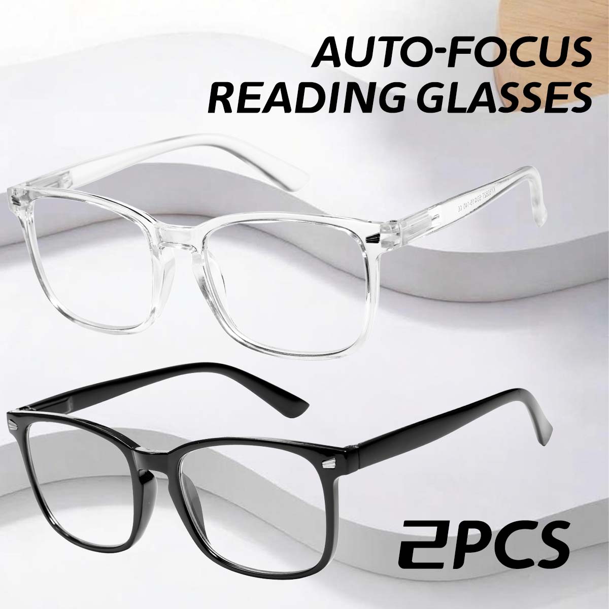 Gaming Glasses Tinted - 1/2/3/5PCS Automatic Zoom Intelligent Glasses with