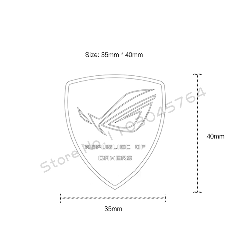 Computer Case Aluminum Sticker - огляд і ціна Video Gaming Accessories