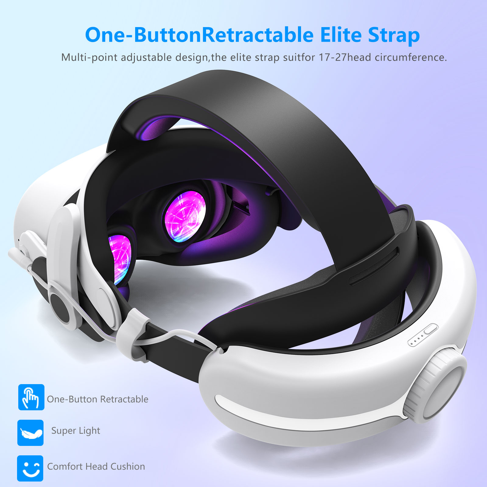 For Quest3S VR Headset 12000mA - огляд і ціна Gaming Accessories Vr