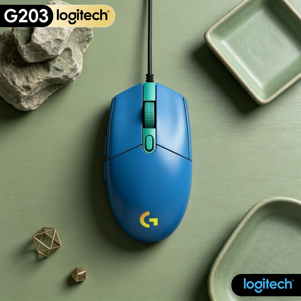 Logitech G203 Wired Gaming Mou - огляд і ціна Logitech Mouse G203
