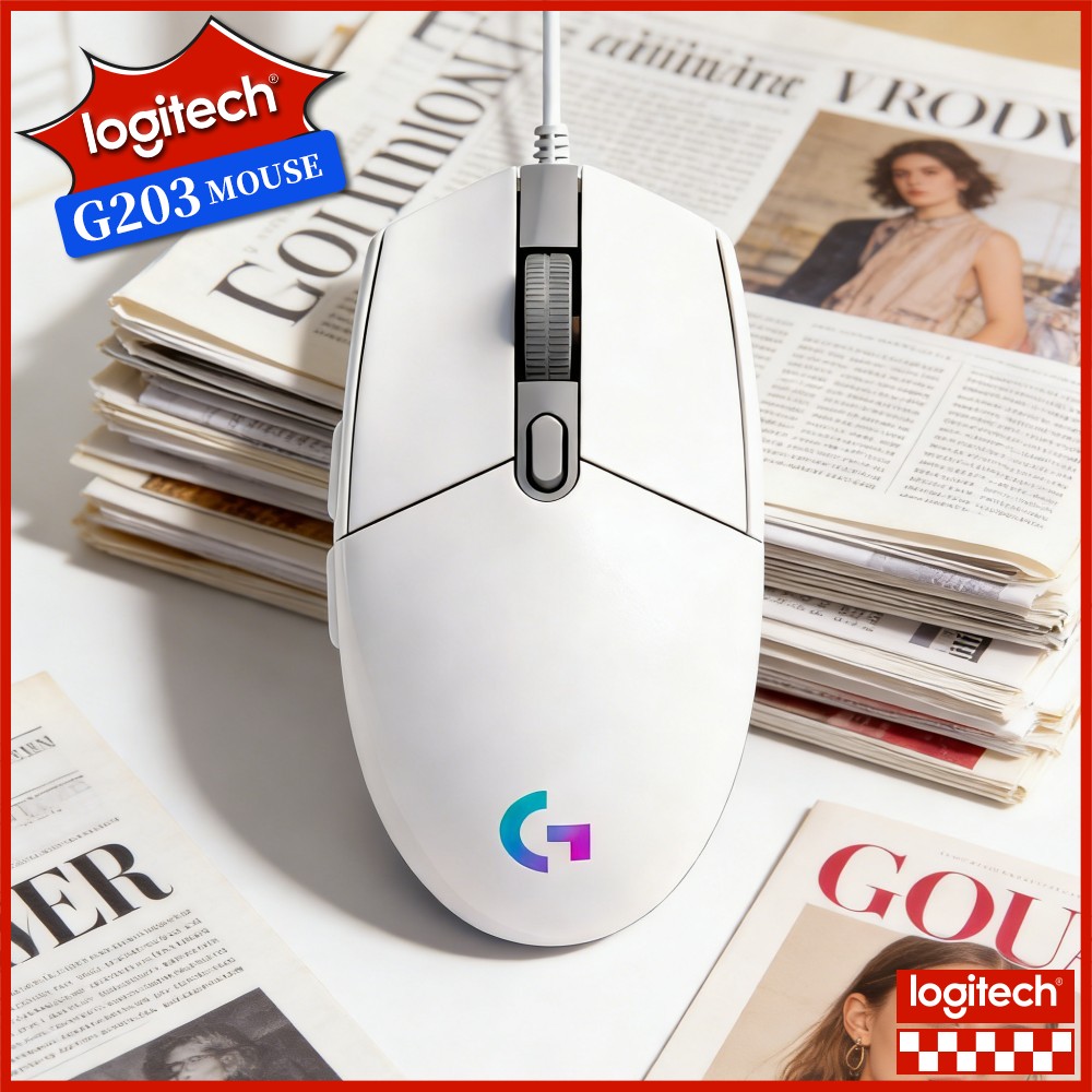 Logitech G203 Wired Gaming Mou - огляд і ціна Logitech Mouse G203