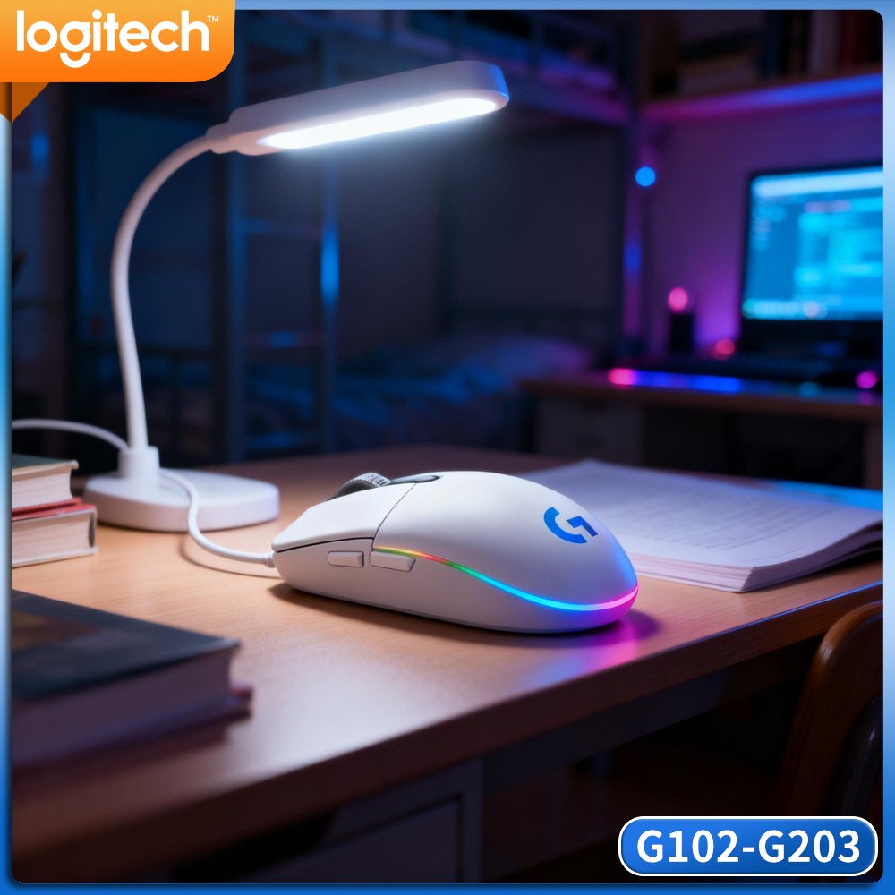 Logitech G102 Wired Gaming Mou - огляд і ціна Logitech Mouse G203