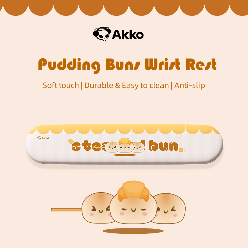 Akko Pudding Buns Keyboard Wri - огляд і ціна Wrist Rest Ergonomic