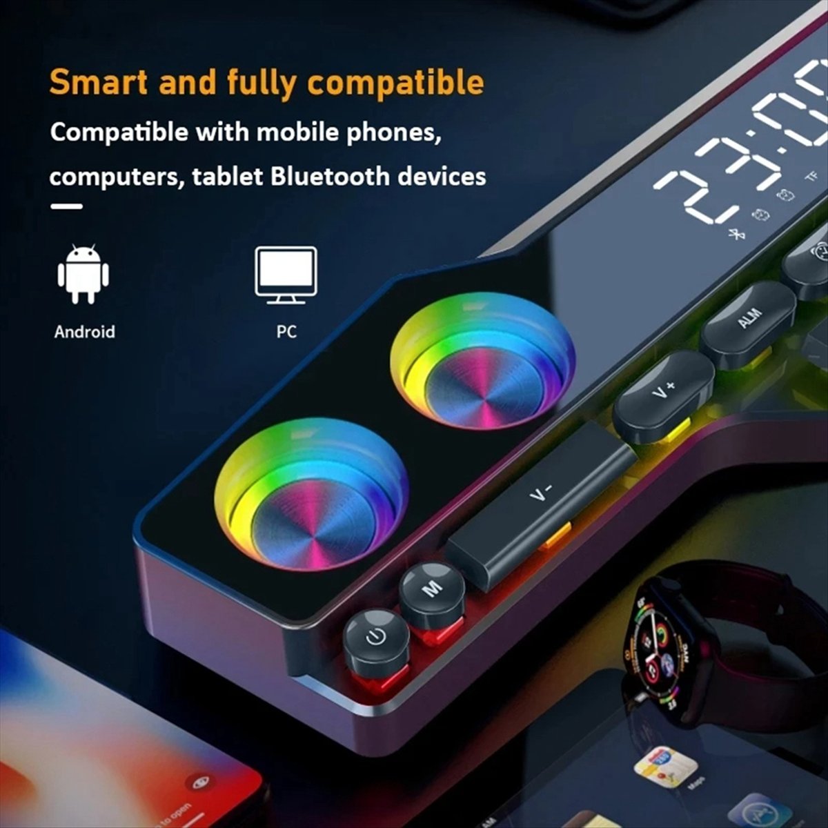 DTC5 V18 Dazzle Colour Speaker - огляд і ціна Gaming Home Accessories