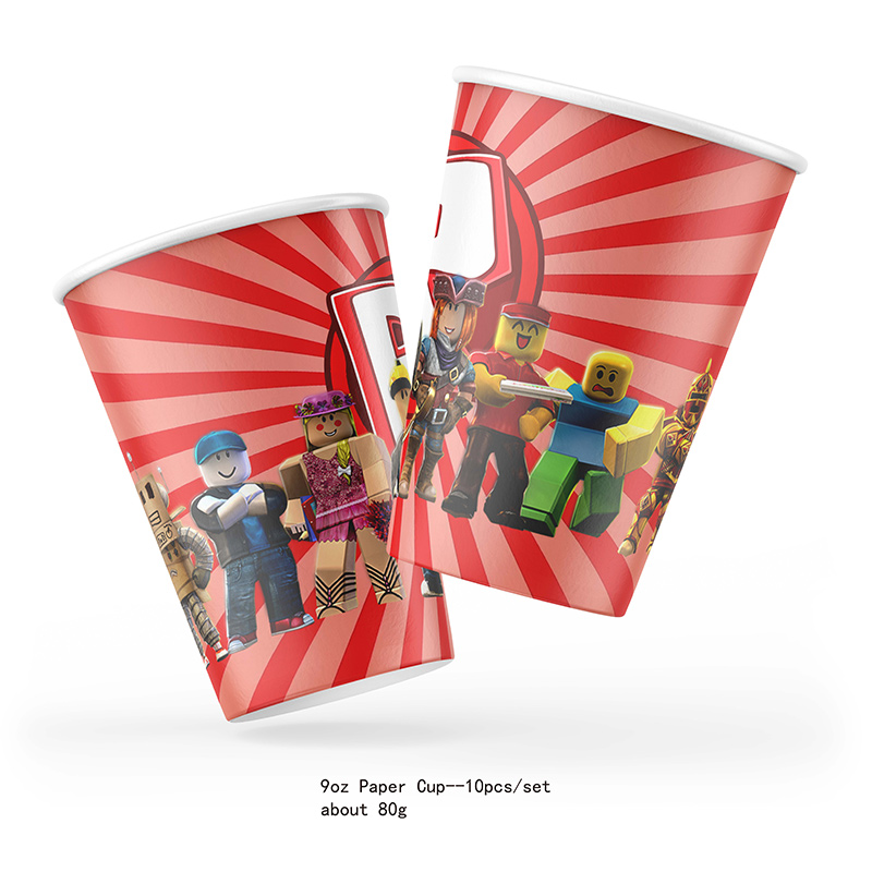 Robot Theme Birthday Party Pap - огляд і ціна Gaming Accessories Roblox