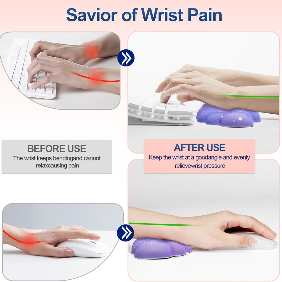 Keypad Wrist Rest Set with Non - огляд і ціна Wrist Rest Ergonomic