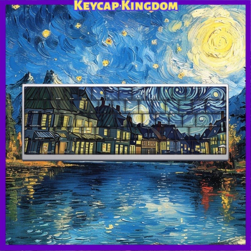Van Gogh Starry Sky Theme Keyc - огляд і ціна Gaming Accessories Tablet