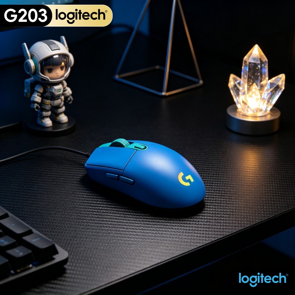 Logitech G203 Wired Gaming Mou - огляд і ціна Logitech Mouse G203