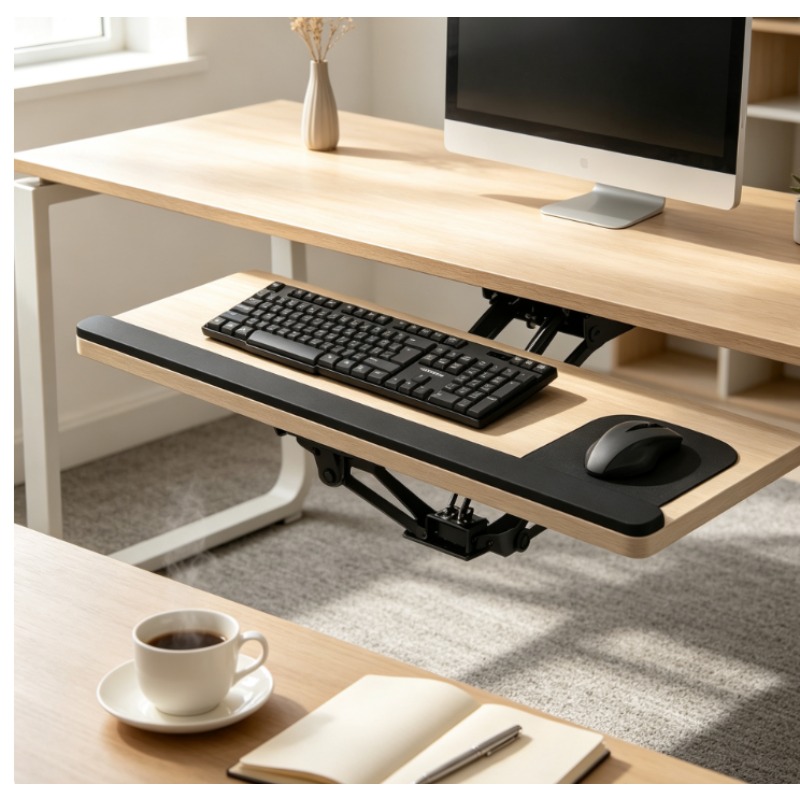 Keyboard Tray Under Desk Slidi - огляд і ціна Wrist Rest Ergonomic