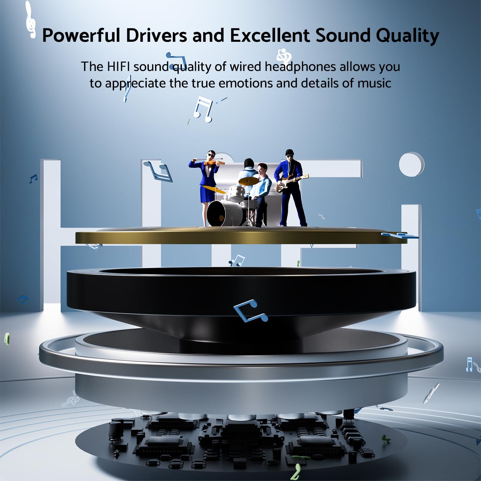 HiFi Surround Headphones Bass  - огляд і ціна Gaming Accessories Tablet