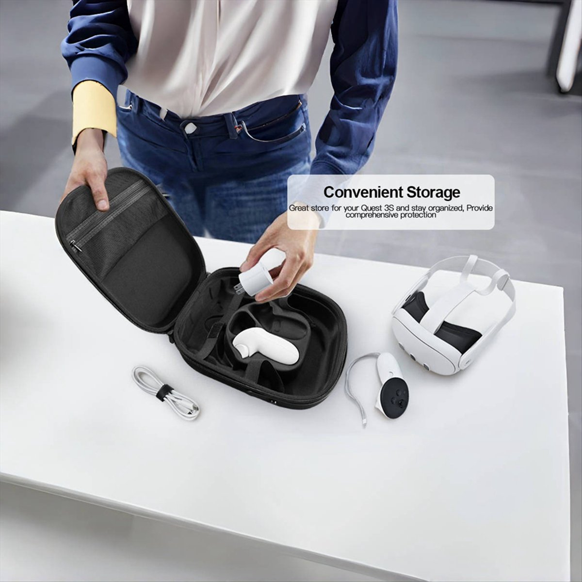 Welcome Deal~Carrying Case for - огляд і ціна Gaming Accessories Vr