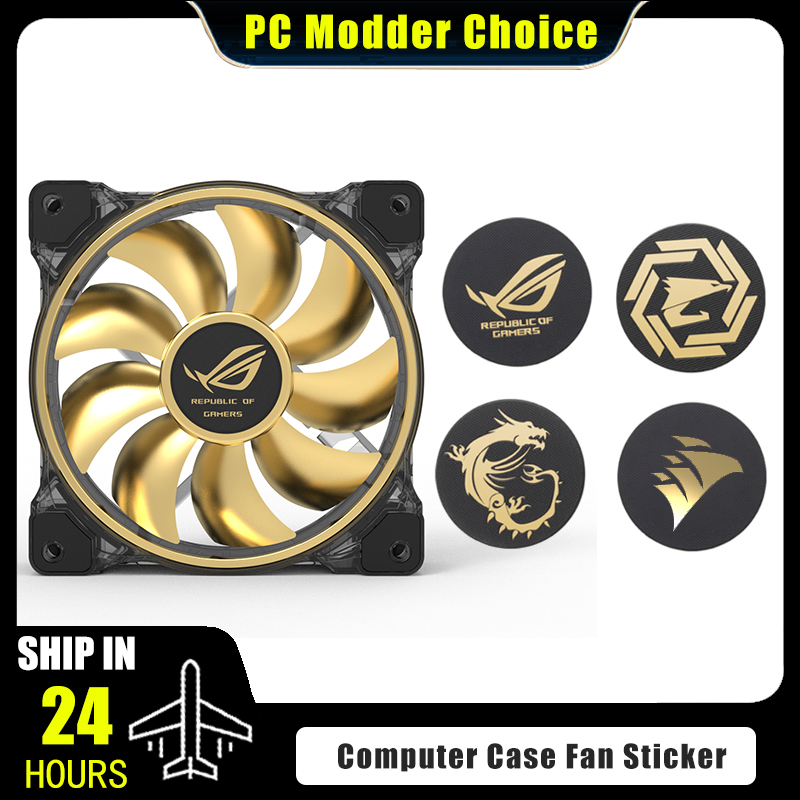 Computer Case Fan Logo Sticker - огляд і ціна Video Gaming Accessories