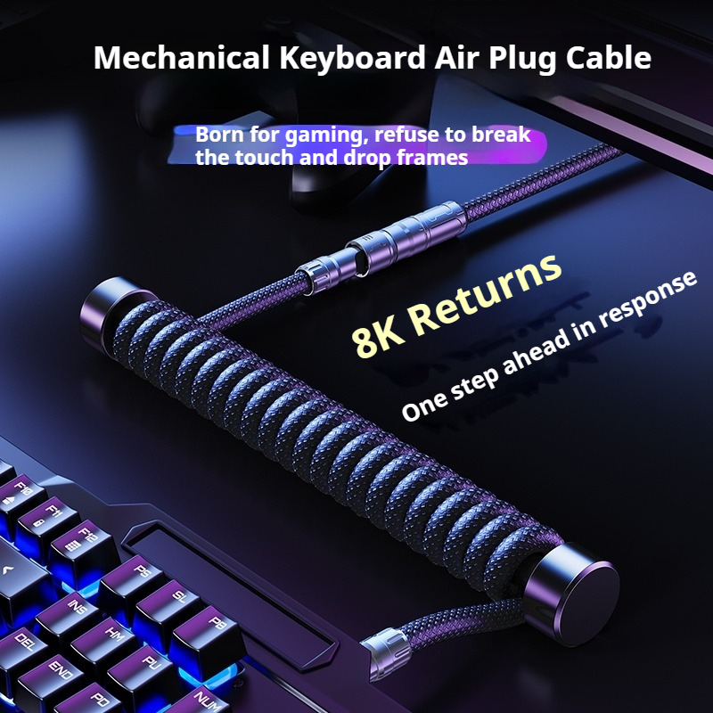 Eary 1.2m Coiled Keyboard Cabl - огляд і ціна Gaming Accessories For Gaming Setup