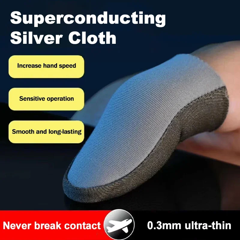1 Pair NEW Touch Screen Finger - огляд і ціна Gaming Accessories Phone