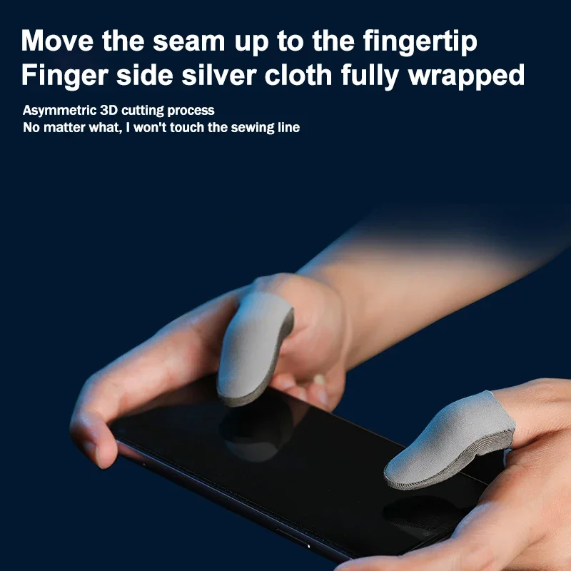 1 Pair NEW Touch Screen Finger - огляд і ціна Gaming Accessories Phone
