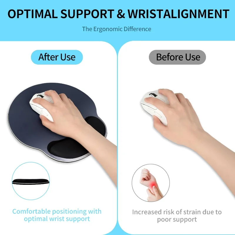 Gradient Non‑Slip Mouse Pad So - огляд і ціна Wrist Rest Ergonomic