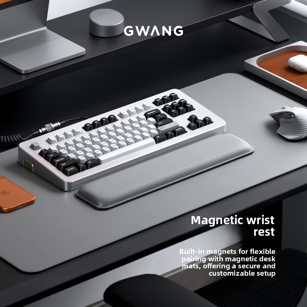 GWANG Premium Leather Keyboard - огляд і ціна Wrist Rest Ergonomic
