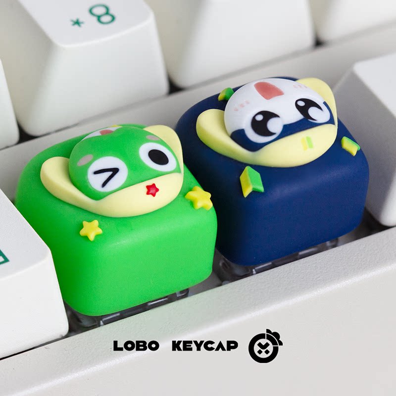 Keroro Themed Anime Keycaps Me - огляд і ціна Gaming Accessories For Gaming Setup