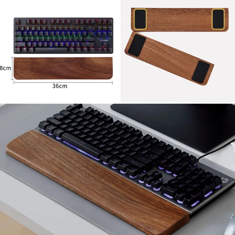 Solid Wood Keyboard Palm Rest  - огляд і ціна Wrist Rest Ergonomic