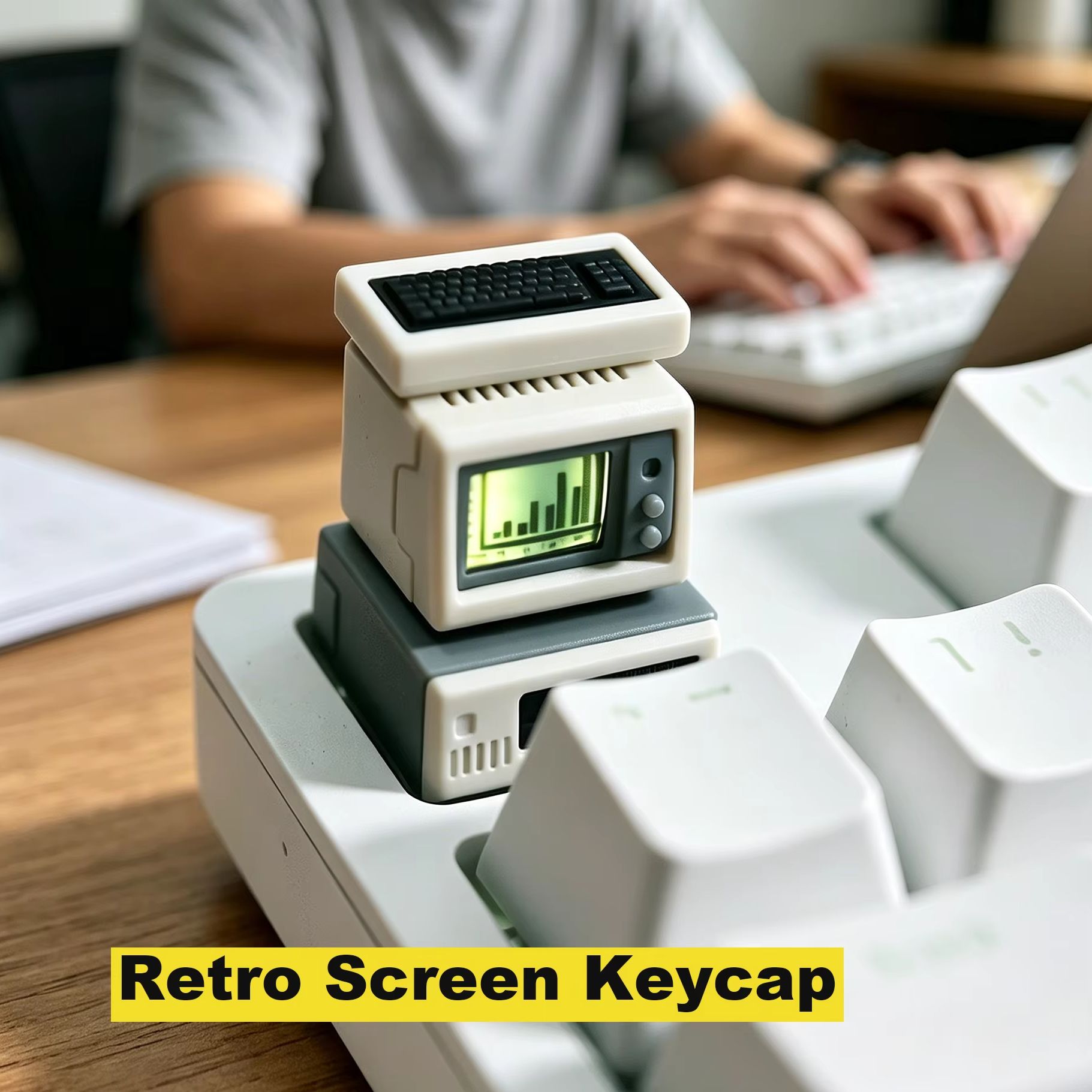 Backlit Retro Computer Keycap  - огляд і ціна Video Gaming Accessories