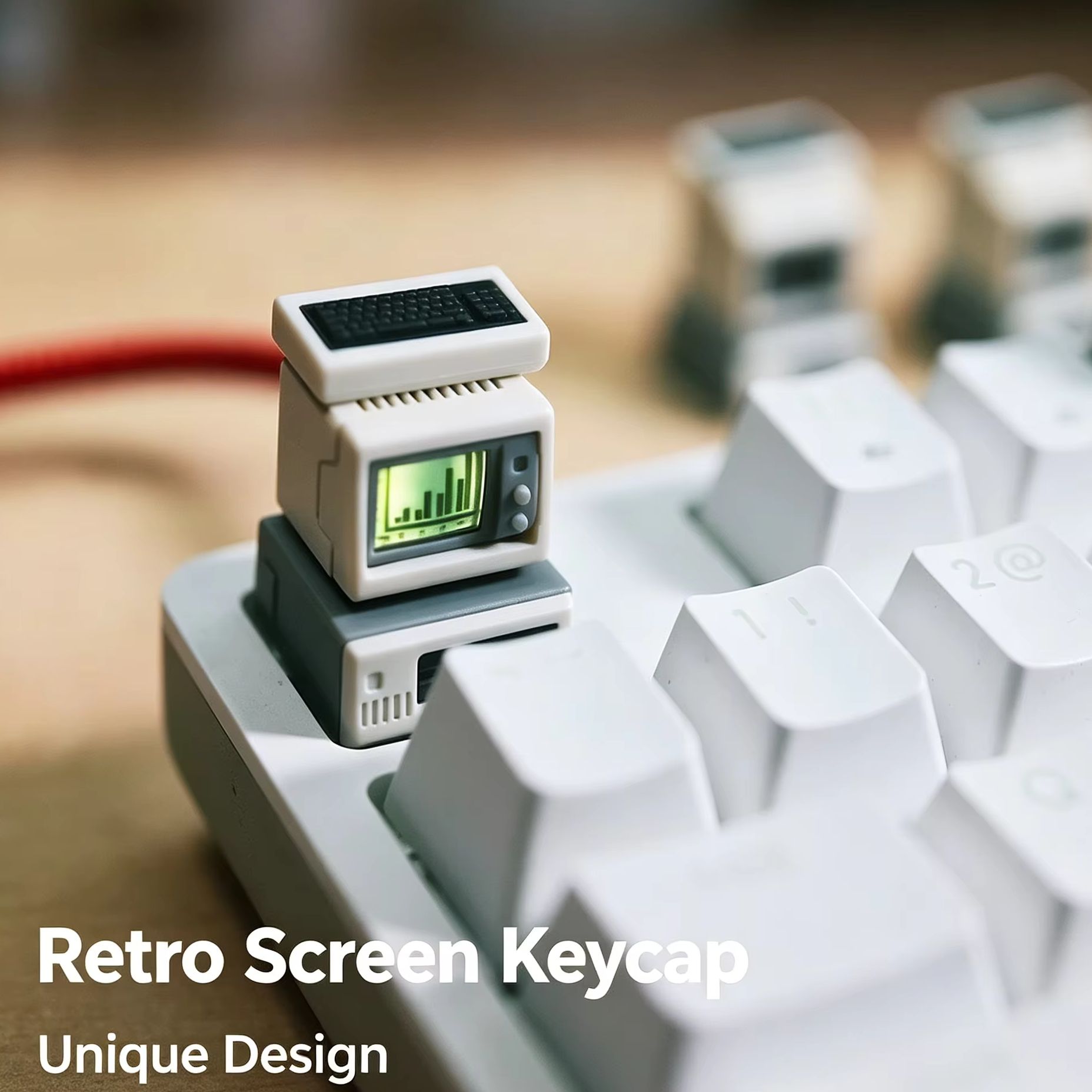 Backlit Retro Computer Keycap  - огляд і ціна Video Gaming Accessories