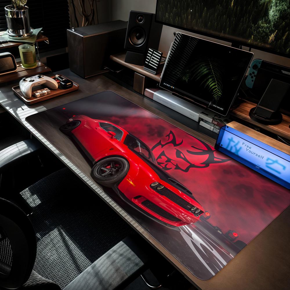 D-DodgeS Car Cool Mouse Pad XX - огляд і ціна Gaming Accessories Table
