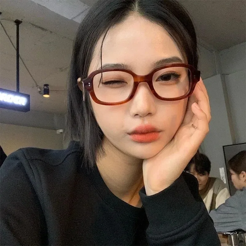 Retro Square Myopia Glasses Wo - огляд і ціна Gaming Glasses Tinted