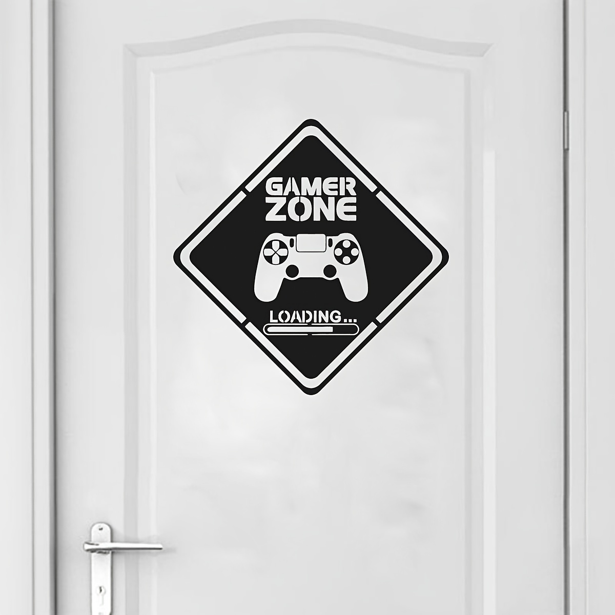 1pc Gamer Zone Door Decal Wall - огляд і ціна Gaming Home Accessories