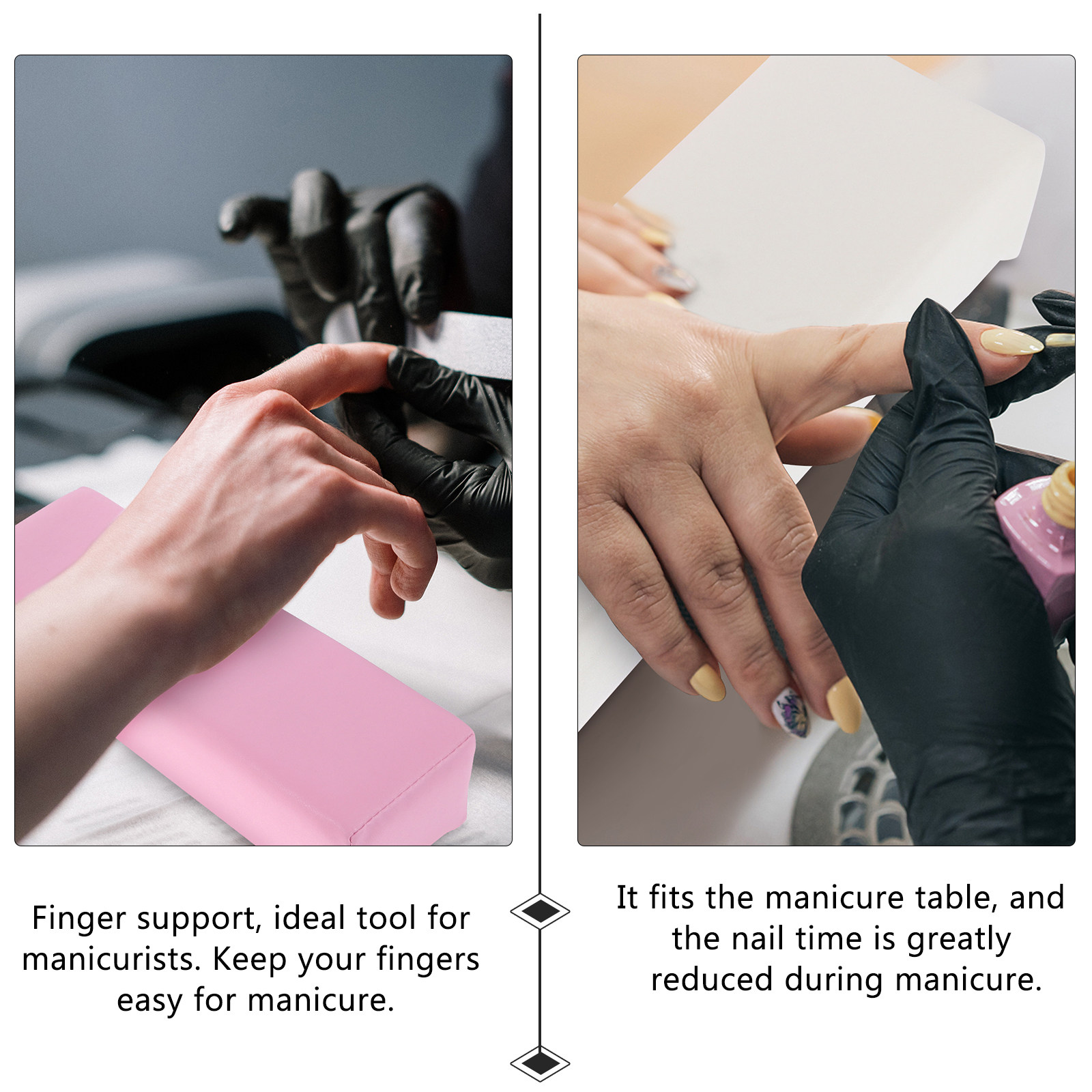 2Pcs Ergonomic Nail Hand Rest  - огляд і ціна Wrist Rest Ergonomic