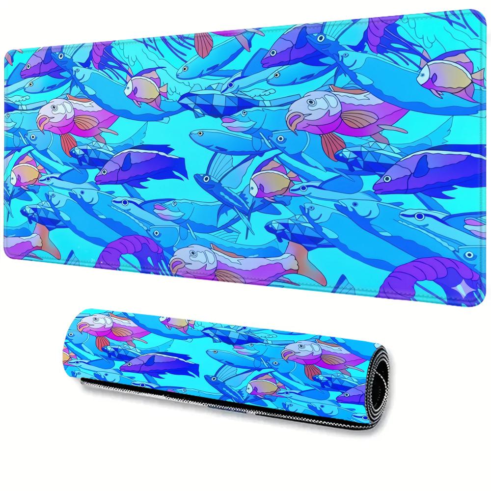 HD Printing Fish Rubber Mouse  - огляд і ціна Gaming Accessories Table